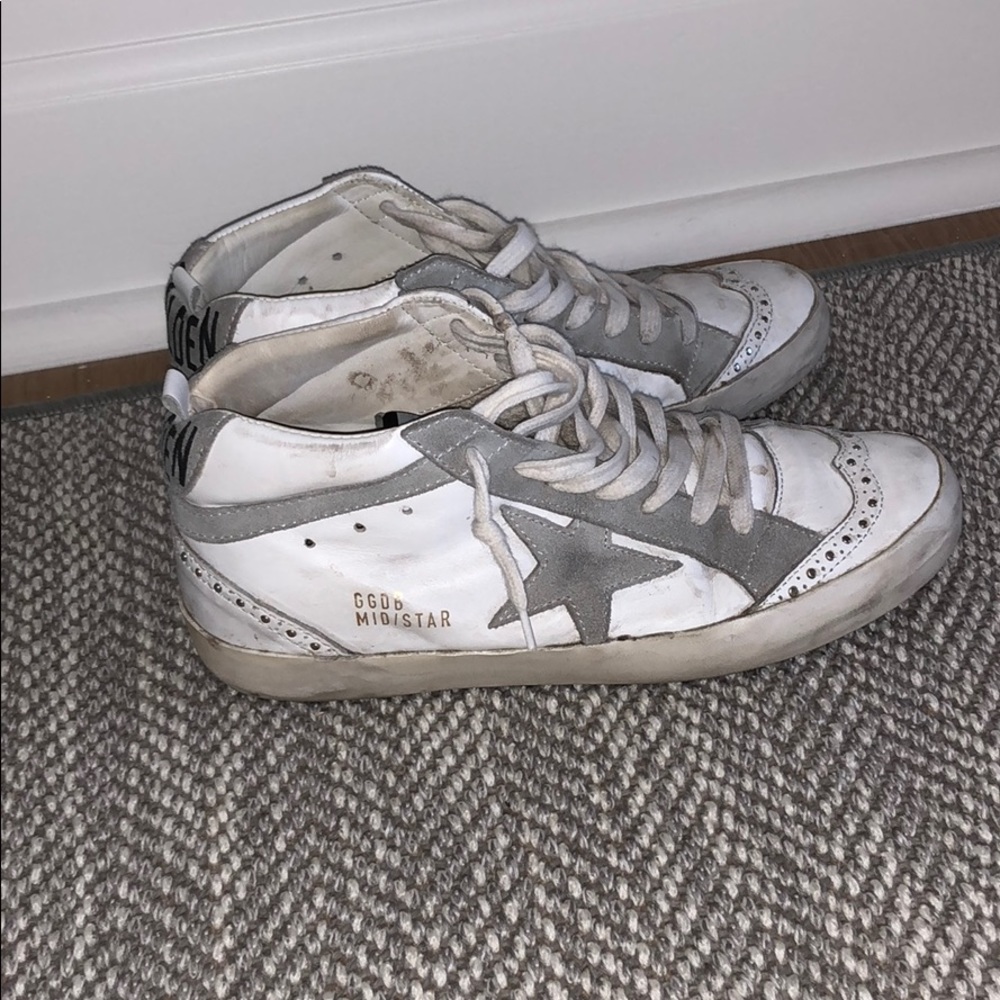 White Mid Star Golden Goose